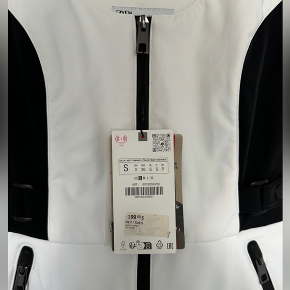 NEW! Zara Ski Collection Zip-Front Jumpsuit - Picture 6 of 6